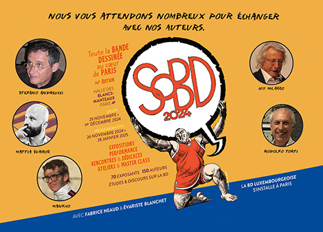 SODB, la bande dessinée au cœur de Paris